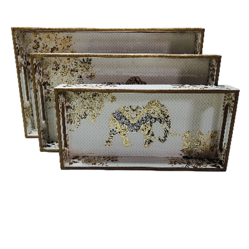 Mdf Meena Serving Tray By Shahzaib Global Artifacts