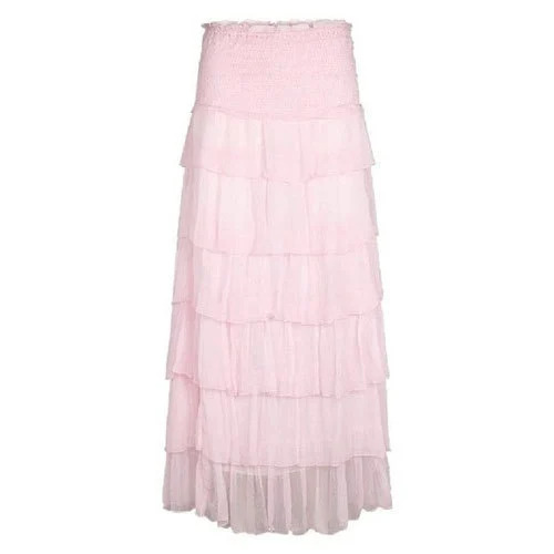 Plain Long Skirts By Ivy Fashion