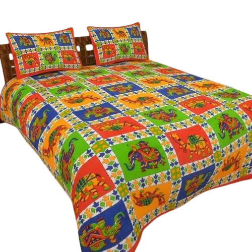 Printed Cotton Double Bedsheet