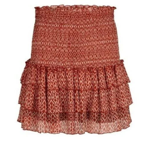 Printed Mini Skirt