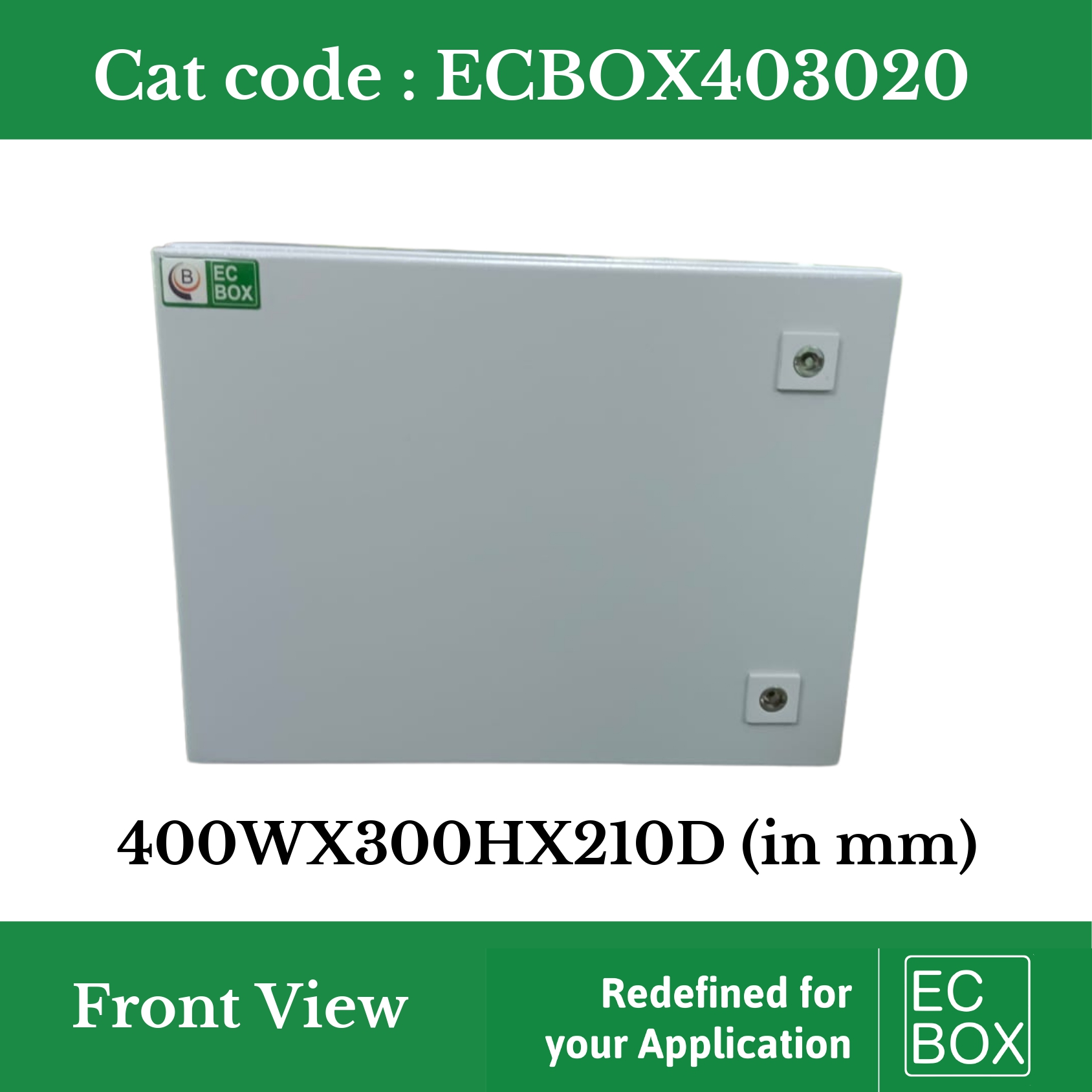 Sheet Metal Electrical Enclosure - Length: 210 Millimeter (Mm)