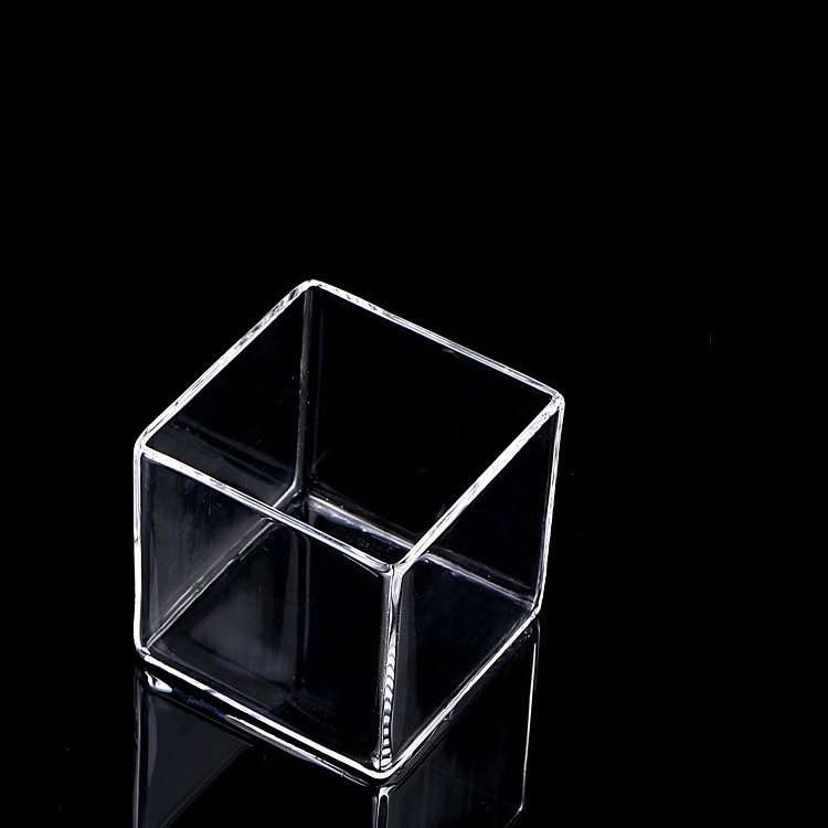 Transparent Square Quartz Crucible