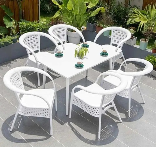 Wicker Dining Table Chair Set