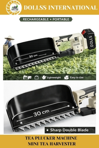 Battery Operated Tea Plucker - Capacity: 500 Kg/Day