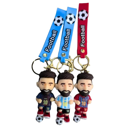Football Shaped Keychain