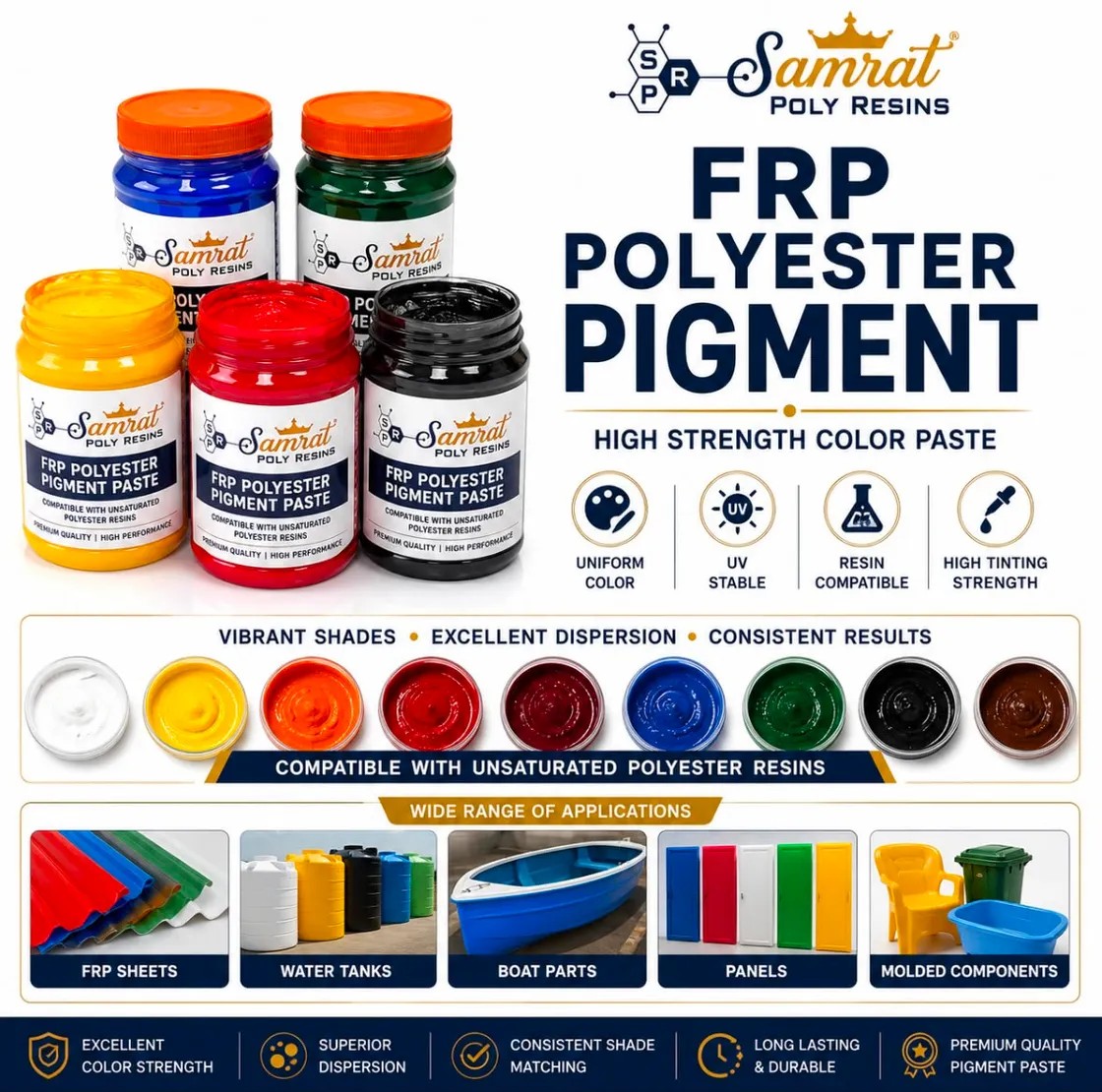 FRP Polyester Pigment Paste