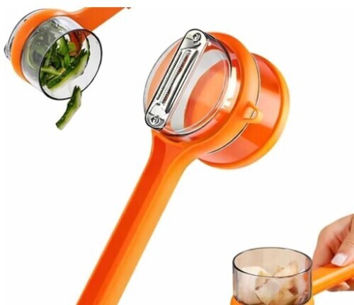 Fruit And Vegetable Peeler With Storage Box