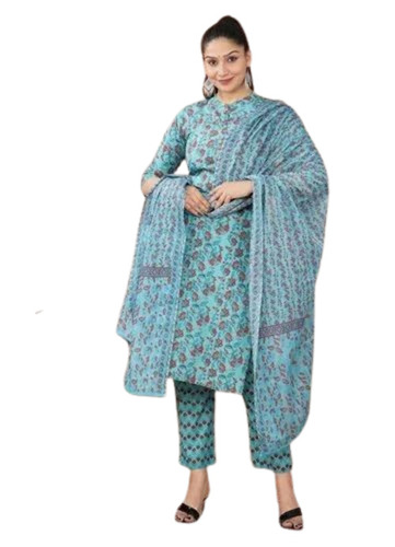 Ladies Block Printed Suits - Design: Standard