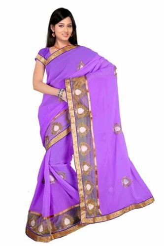 Ladies Fashionable Chiffon Saree