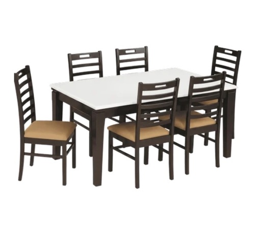 Nidra Dining Set Composite Marble