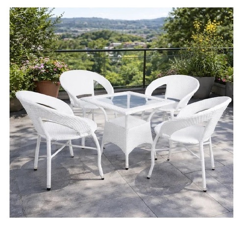 Outdoor Four Chair Table Dining Set