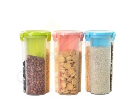 Plastic Airtight Dispenser Set
