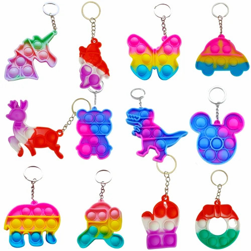 Pop It Key Chain
