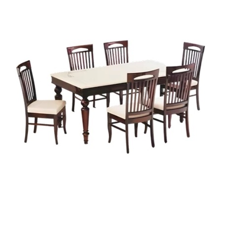 Pravritti Dining Set Composite Marble
