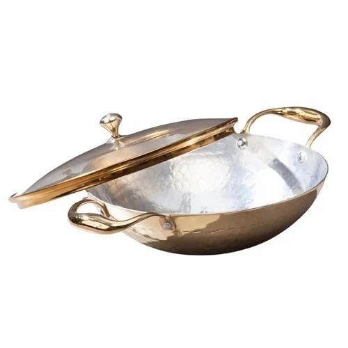 Pure Brass Kadai