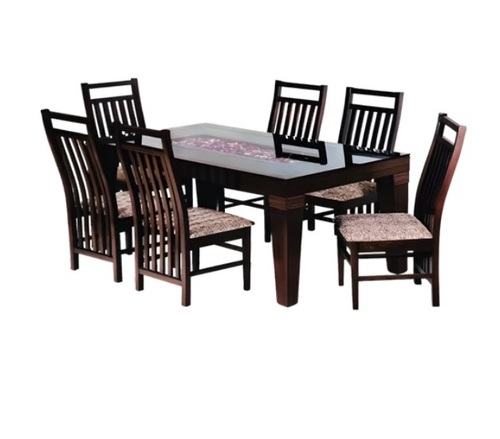 Sannidhi Dining Set 6s Plain Glass