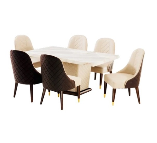 Sanskara Dining Set 6s Imported Marble