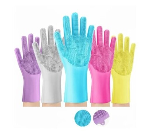 Silicone Cleaning Gloves