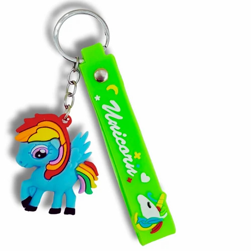 Superhero Silicone Keychain