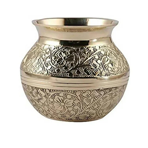 Traditional Brass Pooja Kalash