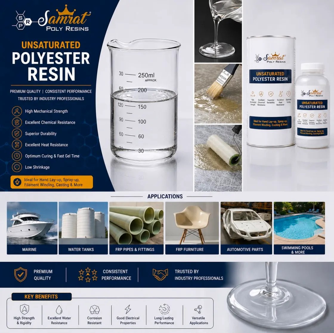 Unsaturated Polyester Resin UPR for FRP