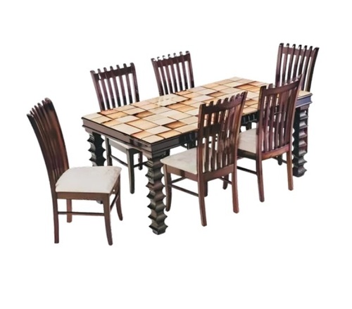 Yuga Dining Set 6s Digital Printed Marble