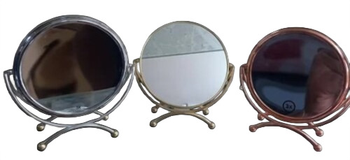 10 Inch Metal Standing Mirror