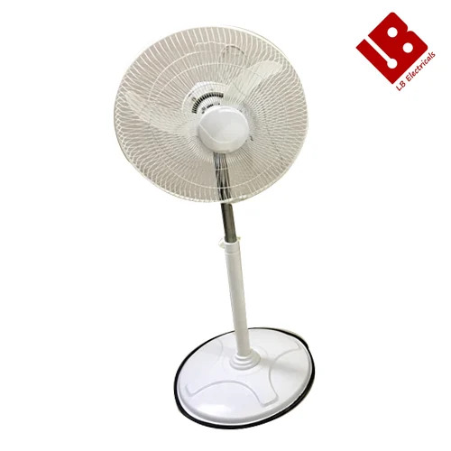 High Speed Pedestal Fan - Color: White