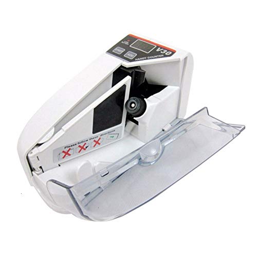 LED Display Mini Portable Handy Use Battery/Plug Money Counter Machine for Cash and Banknote Currency Bill Counting