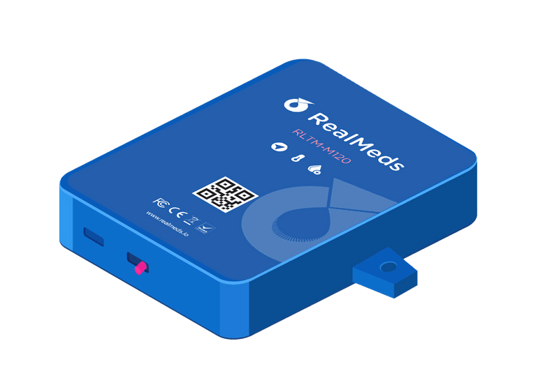 RLTM-M120 Reusable Real Time Location, Temperature & Moisture Tracker & Data Logger