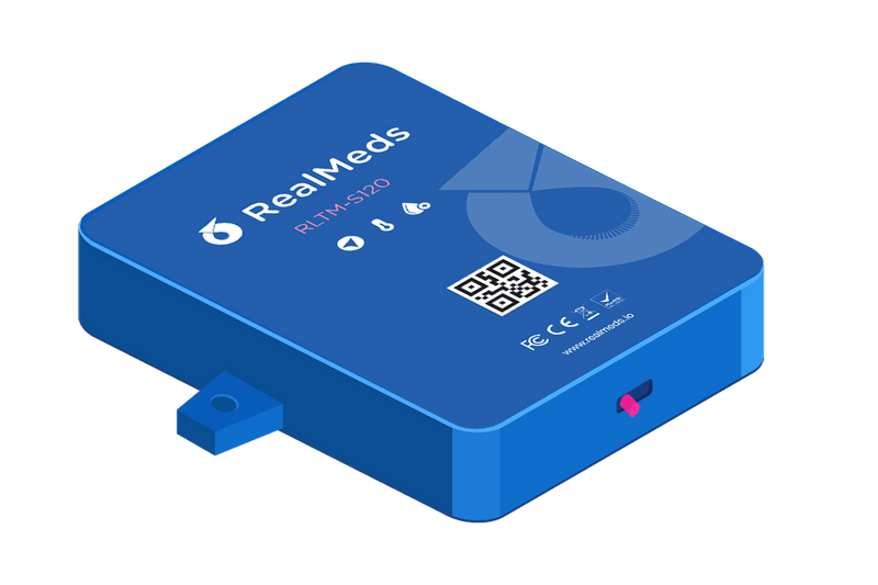 RLTM-S120 Single Use Real Time Location, Temperature & Moisture Tracker & Data Logger