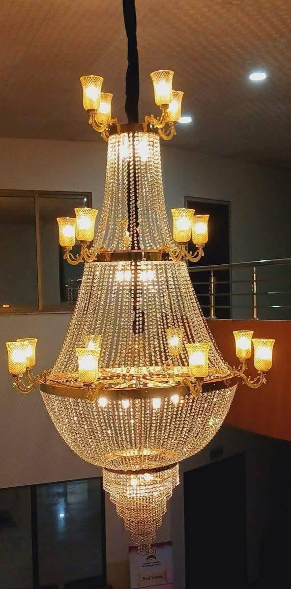 Round Crystal Chandelier