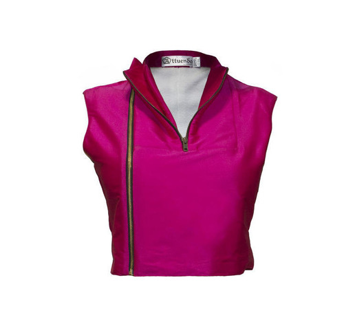 Stylish Plain Tops - Color: Pink