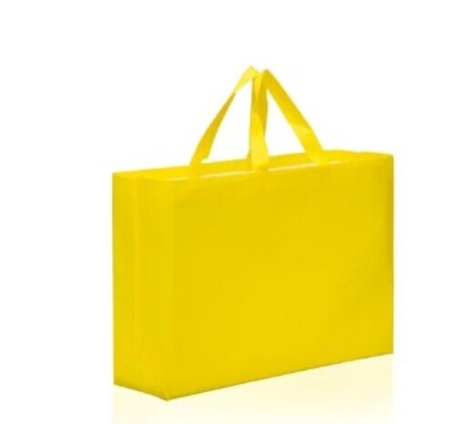 Yellow Non Woven Laminated Bags