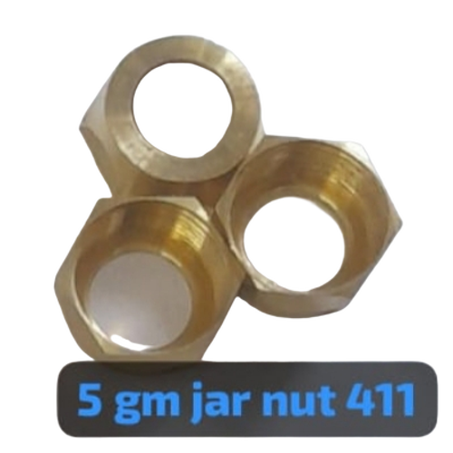 5Gm Jar Nut 411 - Color: Metallic