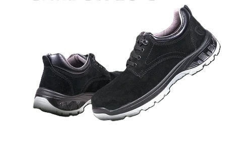 Black Steel Toe Safety Shoes