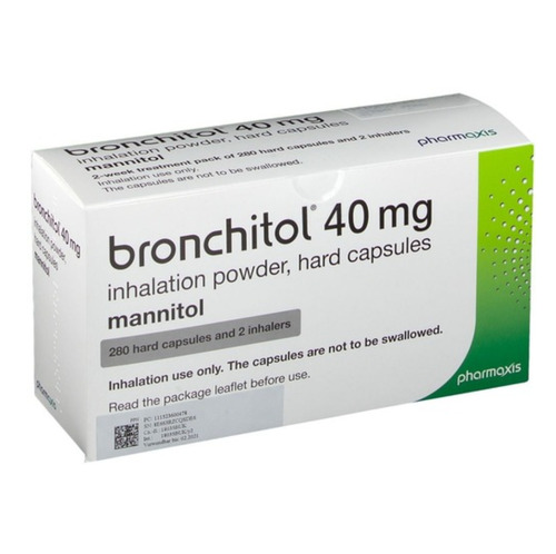 Bronchitol 40Mg Capsules - Life Span: 2030