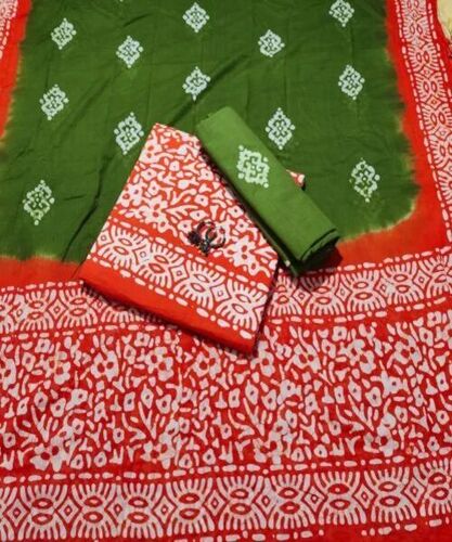 Cotton Fancy Unstitched Suit Material