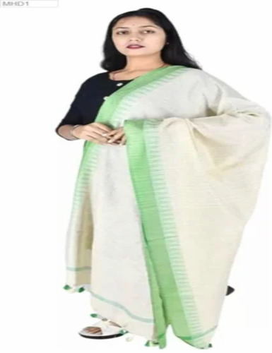 Cotton Green Blue Dupatta