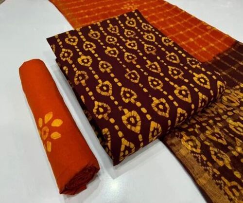 Cotton Printed Suit Dress Material
