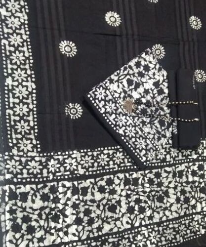Designer Cotton Unstitched Suit Material