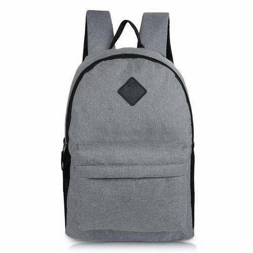 Gray Laptop Backpack By Trava Factory
