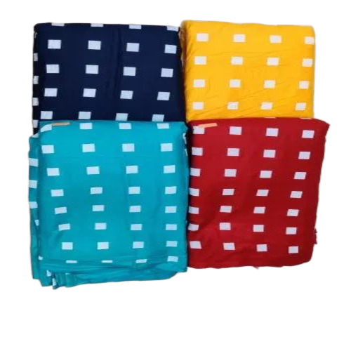 Pigment Printed Rayon Fabric