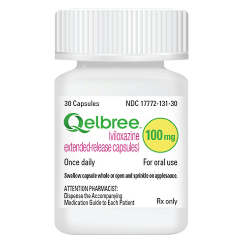 Qelbree Viloxazine Hydrochloride Extended Release Capsules