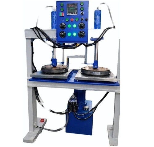 Semi Automatic Double Die Paper Plate Hydraulic Machine