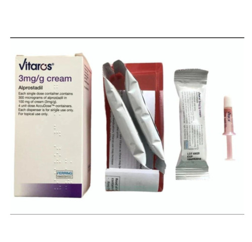 Vitaros Alprostadil Cream 3Mg - Shelf Life: 2030 Years