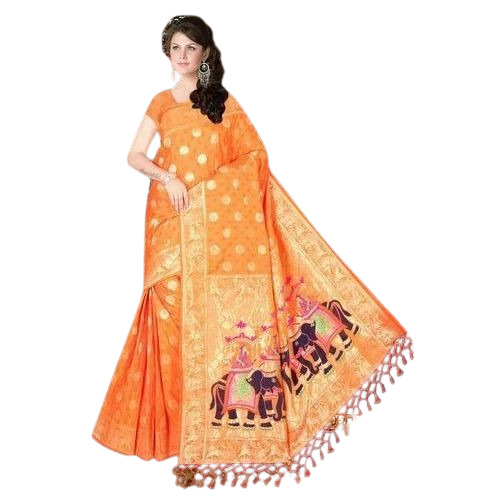 Woven Work Cotton Silk Saree