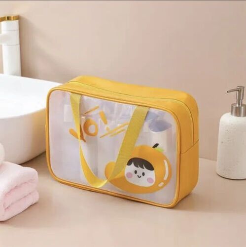 Yellow Cosmetic Pouch