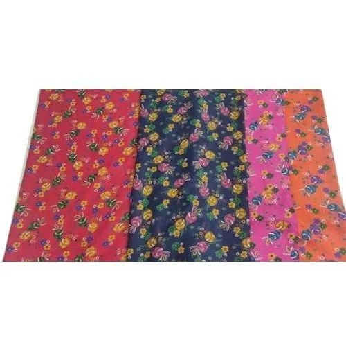 130 Gsm Printed Cotton Nighty Fabric