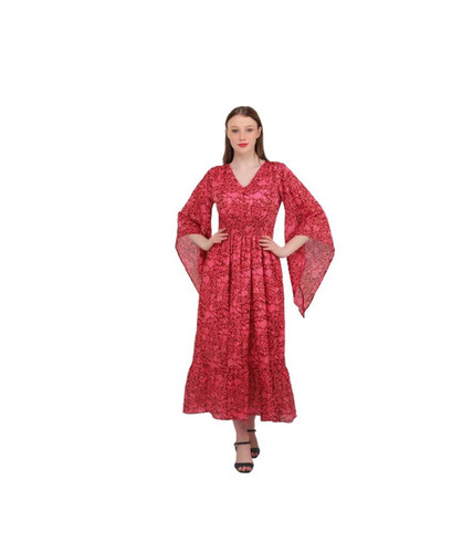 3/4th Sleeve Western Dresses